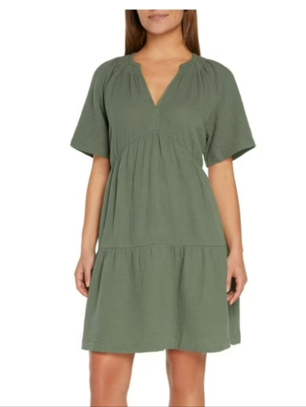 XL GAP Olive Green Casual Dress